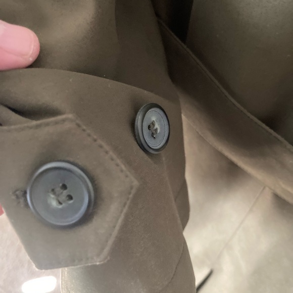 Bill Blass Men’s overcoat with zip out liner in forest green - size 46 - cool - Picture 3 of 8